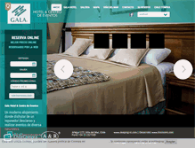 Tablet Screenshot of galahotel.cl